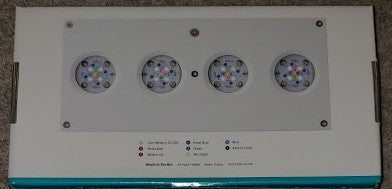 AI Hydra 64 HD LED Reef Light (Black/White)