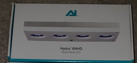 AI Hydra 64 HD LED Reef Light (Black/White)